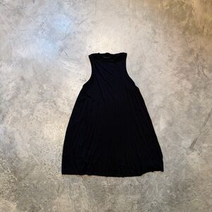 Silence + Noise mock neck Sleeveless Swing Dress
